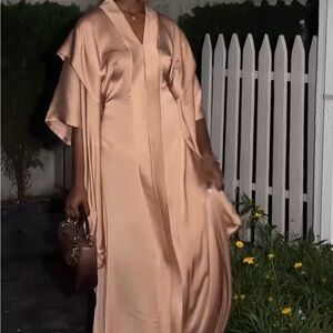 Champagne Kaftan Maxi Dress